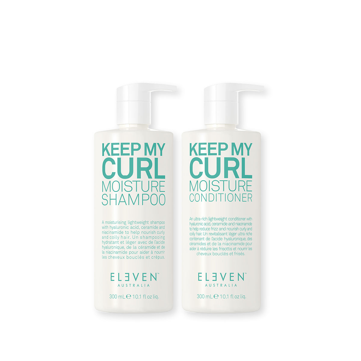 Uutuus - Eleven Australia Keep My Curl shampoo + hoitoaine 300ml