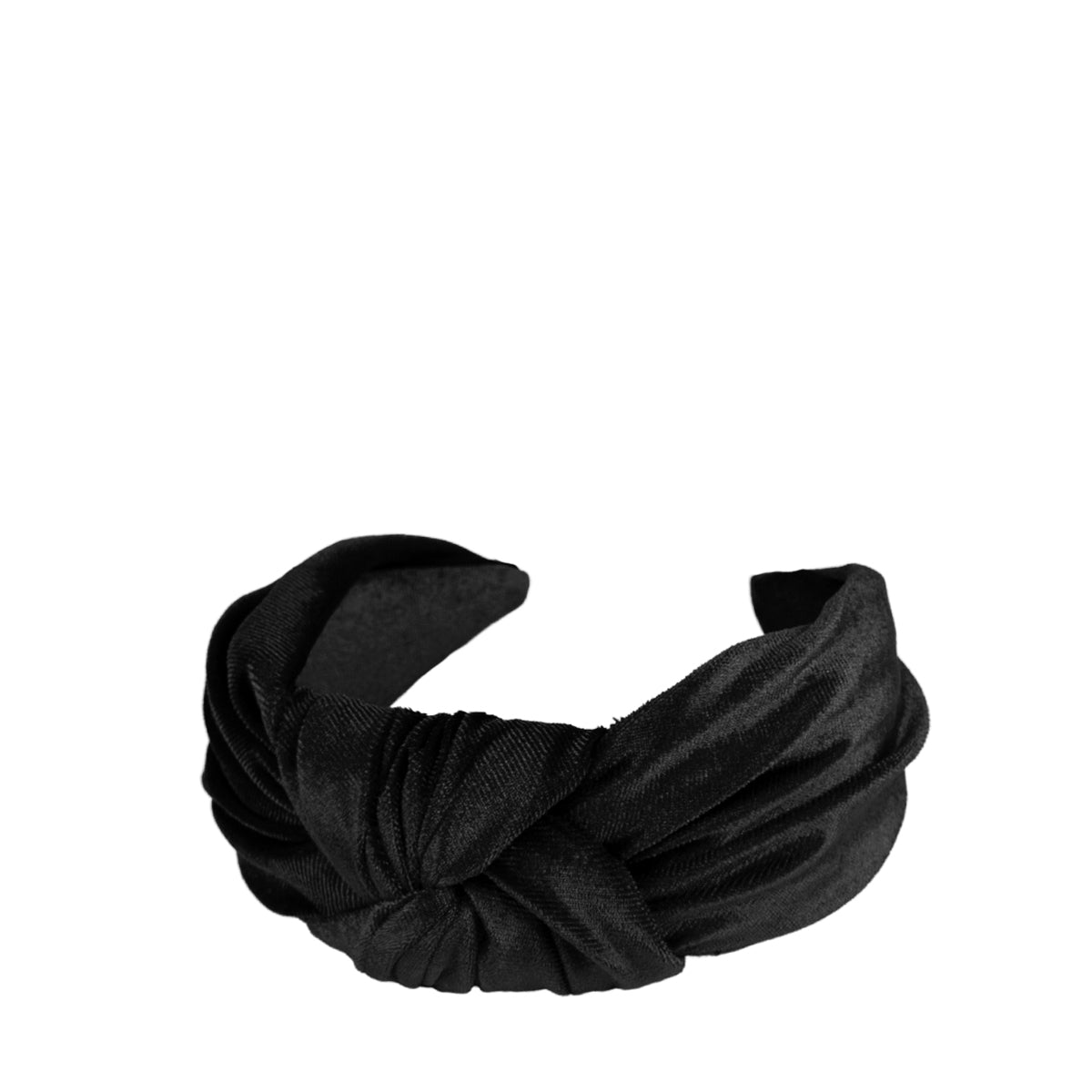 Jocelyn Velvet Black Hiuspanta