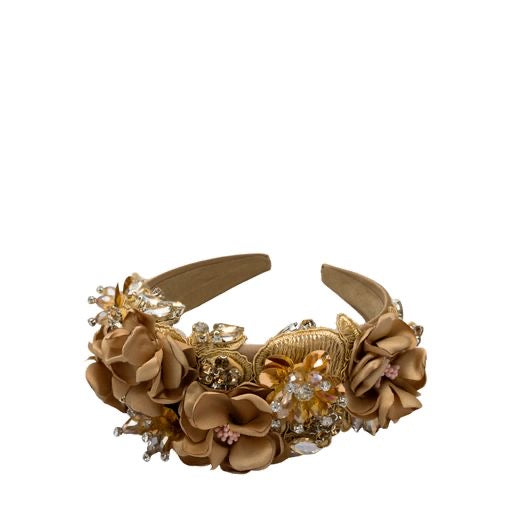 Cocobella Blossom Flower Hiuspanta Caramel