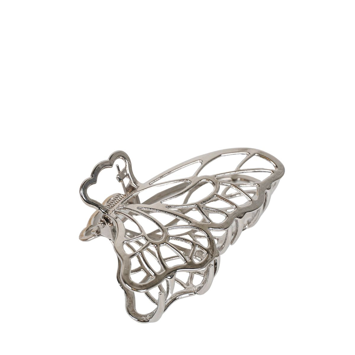 Bess Butterfly Grip Hiusklipsi Silver