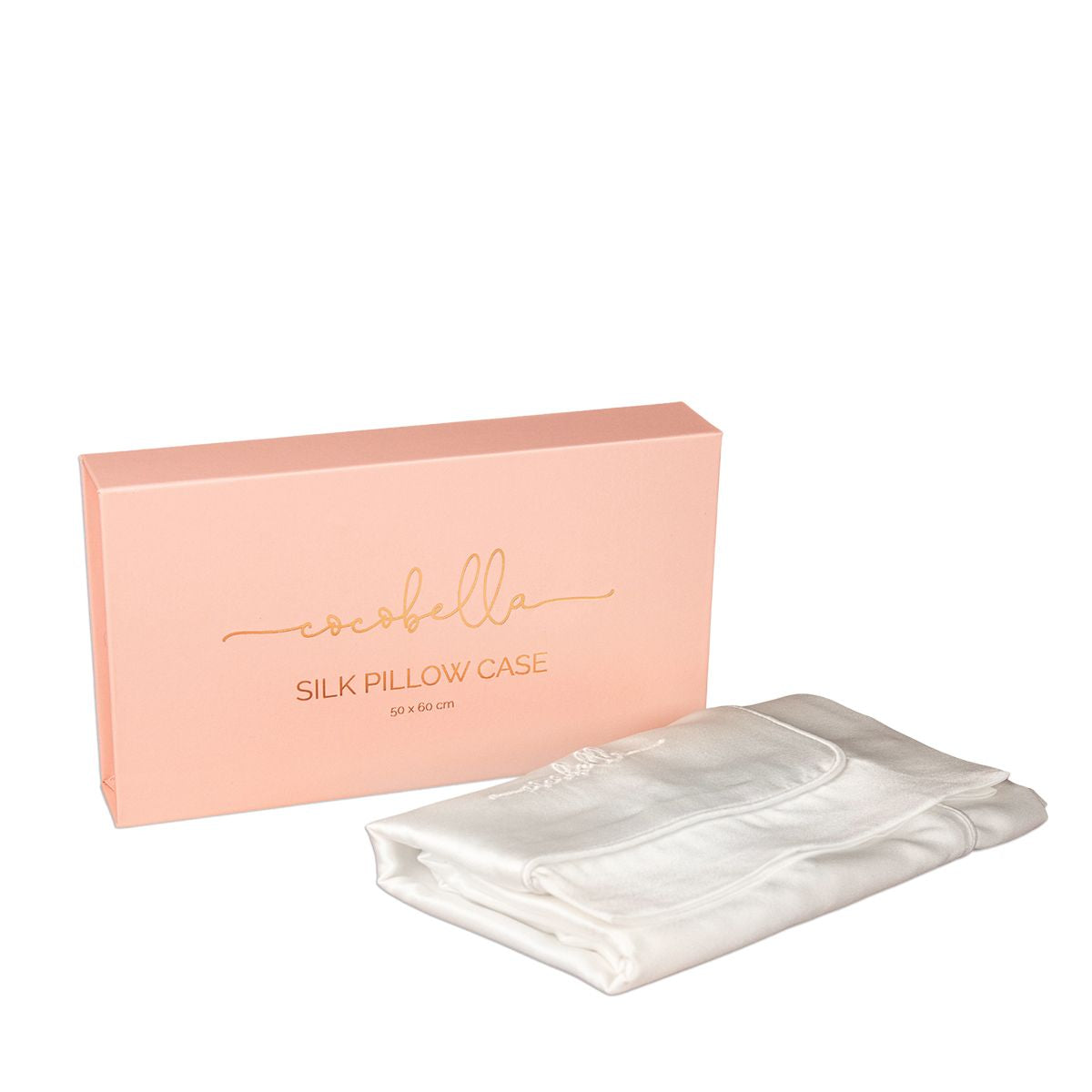 Cocobella Silk Pillow Case White - Valkoinen Silkkityynyliina
