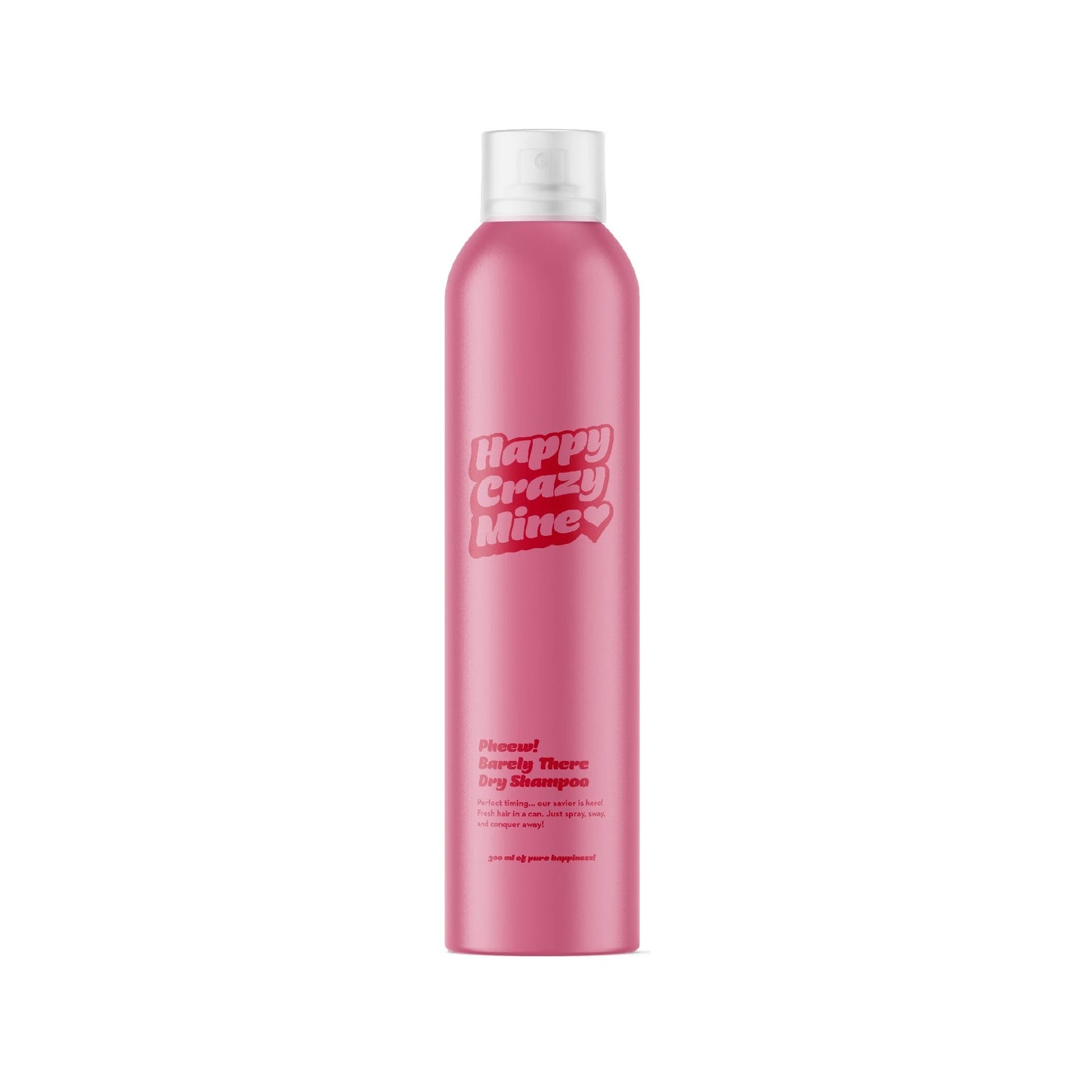 Happy Crazy Mine Huh! Barely There Dry -shampoo 300 ml